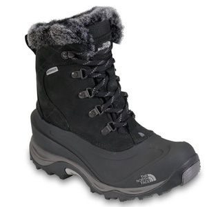 The North Face McMurdo ll snow boots, Women’s Size 9, Color: Black
